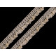 Bobine de liseré en coton élastique, largeur 15 mm - Ecru (81 Mètres) Bobine de liseré en coton élastique, largeur 15 mm - Ecru (81 Mètres)