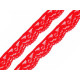 Elastic lace border width 20 mm - White (50 Meters) Elastic lace border width 20 mm - White (50 Meters)