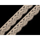 Elastic lace border width 20 mm - White (50 Meters) Elastic lace border width 20 mm - White (50 Meters)