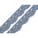 Elastic lace border width 20 mm - White (50 Meters) Elastic lace border width 20 mm - White (50 Meters)