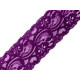 Elastic lace trim width 55 mm - White (1 Meter) Elastic lace trim width 55 mm - White (1 Meter)