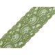 Elastic lace trim width 55 mm - White (1 Meter) Elastic lace trim width 55 mm - White (1 Meter)