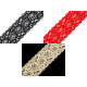 Elastic lace trim width 55 mm - White (1 Meter) Elastic lace trim width 55 mm - White (1 Meter)