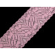 Elastic lace trim width 80 mm - Black (1 Meter) Elastic lace trim width 80 mm - Black (1 Meter)