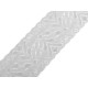 Elastic lace trim width 80 mm - Black (1 Meter) Elastic lace trim width 80 mm - Black (1 Meter)
