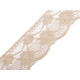 Polyamid lace trim width 50 mm - White (1 Meter)