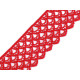 Ätzspitze breite 60 mm - Schwarz (1 Meter) Ätzspitze breite 60 mm - Schwarz (1 Meter)