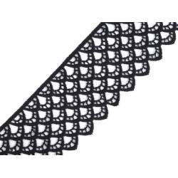 Ätzspitze breite 60 mm - Schwarz (1 Meter)
