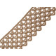 Ätzspitze breite 60 mm - Schwarz (1 Meter) Ätzspitze breite 60 mm - Schwarz (1 Meter)