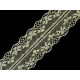 Lace trim width 40 mm - White (81 Meters) Lace trim width 40 mm - White (81 Meters)
