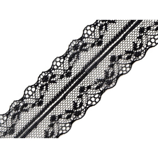 Lace trim width 40 mm - White (81 Meters) Lace trim width 40 mm - White (81 Meters)