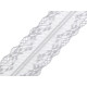 Lace trim width 40 mm - White (81 Meters) Lace trim width 40 mm - White (81 Meters)