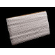 Bobina di pizzo in cotone, larghezza: 11 mm - Nero (1 Metro) Bobina di pizzo in cotone, larghezza: 11 mm - Nero (1 Metro)
