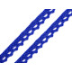 Bobina di pizzo in cotone, larghezza: 11 mm - Nero (1 Metro) Bobina di pizzo in cotone, larghezza: 11 mm - Nero (1 Metro)