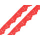 Elastic lace border width 16 mm - Black (1 Meter) Elastic lace border width 16 mm - Black (1 Meter)