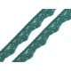 Elastic lace border width 16 mm - Black (1 Meter) Elastic lace border width 16 mm - Black (1 Meter)