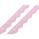 Elastic lace border width 16 mm - Black (1 Meter) Elastic lace border width 16 mm - Black (1 Meter)