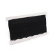 Elastic lace border width 30 mm - Black (1 Meter)