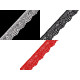 Elastic lace border width 30 mm - Black (1 Meter)