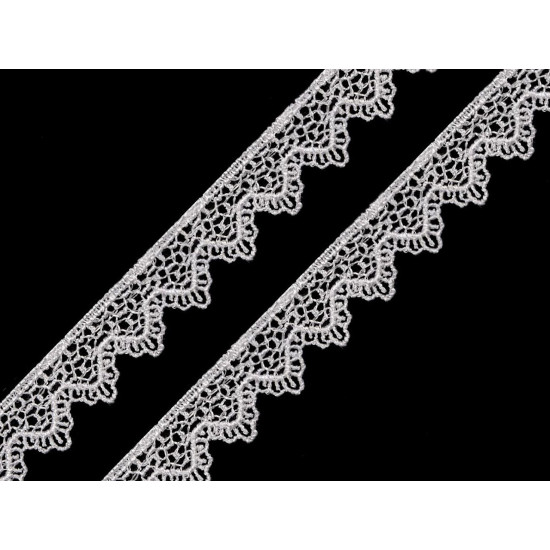 Ätzspitze breite 17mm - Schwarz (1 Meter) Ätzspitze breite 17mm - Schwarz (1 Meter)