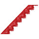 Ätzspitze breite 17mm - Schwarz (1 Meter) Ätzspitze breite 17mm - Schwarz (1 Meter)