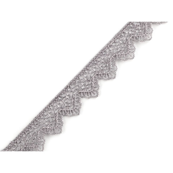 Ätzspitze breite 17mm - Schwarz (1 Meter) Ätzspitze breite 17mm - Schwarz (1 Meter)
