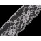 Lace trim width 50 mm - White (1 Meter)