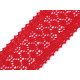 Cotton bobbin lace trim / insert, width 60 mm - Black (1 Meter) Cotton bobbin lace trim / insert, width 60 mm - Black (1 Meter)