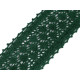 Cotton bobbin lace trim / insert, width 60 mm - Black (1 Meter) Cotton bobbin lace trim / insert, width 60 mm - Black (1 Meter)