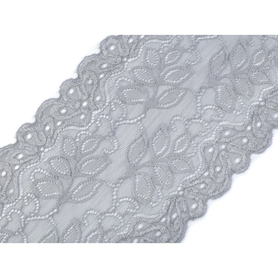 Koronka elastyczna / wstawka szerokość 16 cm - Czerwony (1 Metr) Koronka elastyczna / wstawka szerokość 16 cm - Czerwony (1 Metr)