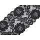 Koronka elastyczna / wstawka szerokość 14 cm - Czerwony (1 Metr) Koronka elastyczna / wstawka szerokość 14 cm - Czerwony (1 Metr)