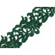 Embroidered lace trim width 70-75 mm - Cream lightest (1 Meter) Embroidered lace trim width 70-75 mm - Cream lightest (1 Meter)