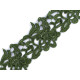 Embroidered lace trim width 70-75 mm - Cream lightest (1 Meter) Embroidered lace trim width 70-75 mm - Cream lightest (1 Meter)