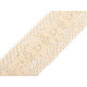 Cotton bobbin lace trim / insert, width 50 mm - White (1 Meter) Cotton bobbin lace trim / insert, width 50 mm - White (1 Meter)
