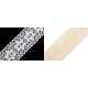 Cotton bobbin lace trim / insert, width 50 mm - White (1 Meter) Cotton bobbin lace trim / insert, width 50 mm - White (1 Meter)