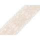 Cotton bobbin lace trim / insert, width 55 mm - White (1 Meter) Cotton bobbin lace trim / insert, width 55 mm - White (1 Meter)