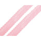 Cotton bobbin lace trim / insert, width 34 mm - Ecru light (1 Meter) Cotton bobbin lace trim / insert, width 34 mm - Ecru light (1 Meter)