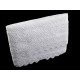 Koronka bawełniana klockowa szerokość 11,5 cm - Czarny (1 Metr) Koronka bawełniana klockowa szerokość 11,5 cm - Czarny (1 Metr)