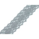 Cotton bobbin lace trim / insert, width 25 mm - White (1 Meter) Cotton bobbin lace trim / insert, width 25 mm - White (1 Meter)