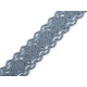 Cotton bobbin lace trim / insert, width 25 mm - White (1 Meter) Cotton bobbin lace trim / insert, width 25 mm - White (1 Meter)