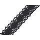 Cotton bobbin lace trim / insert, width 25 mm - White (1 Meter) Cotton bobbin lace trim / insert, width 25 mm - White (1 Meter)