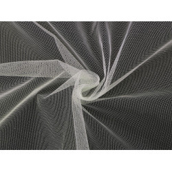 Netting tulle middle stiffness - Creamy light (1 Meter)