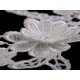 Wstawka dekoltowa / aplikacja koronkowa 3d 10x28 cm - White (6 Sztuki) Wstawka dekoltowa / aplikacja koronkowa 3d 10x28 cm - White (6 Sztuki)
