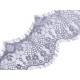 Koronka francuska szerokość 12 cm - Niebieski (3 Metry)