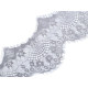 Koronka francuska szerokość 12 cm - Niebieski (3 Metry)