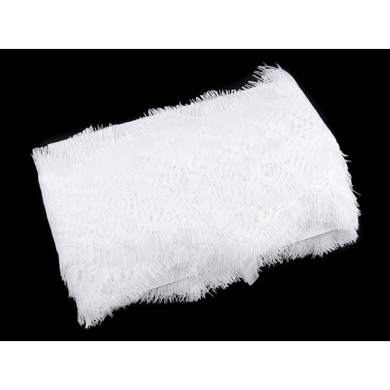 Koronka francuska szerokość 10 cm - Czarny (3 Metry) Koronka francuska szerokość 10 cm - Czarny (3 Metry)