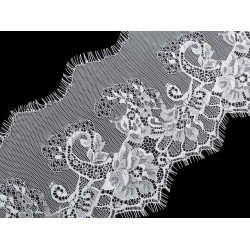 Koronka francuska miękka szerokość 17,5 cm - Off white (3 Metry)