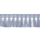 Frędzle na koronce gipiurowej szerokość 45 mm - Czarny (1 Metr) Frędzle na koronce gipiurowej szerokość 45 mm - Czarny (1 Metr)