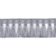 Frędzle na koronce gipiurowej szerokość 45 mm - Czarny (1 Metr) Frędzle na koronce gipiurowej szerokość 45 mm - Czarny (1 Metr)