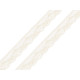 Polyamide nylon lace trim width 18 mm - White (15 Meters)